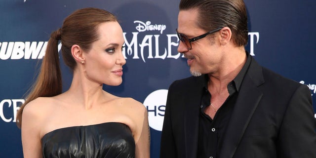 Angelina Jolie und Brad Pitt kommen zur Weltpremiere von "boshaft" In Los Angeles im Jahr 2014. Ihre Scheidung wurde 2019 abgeschlossen.