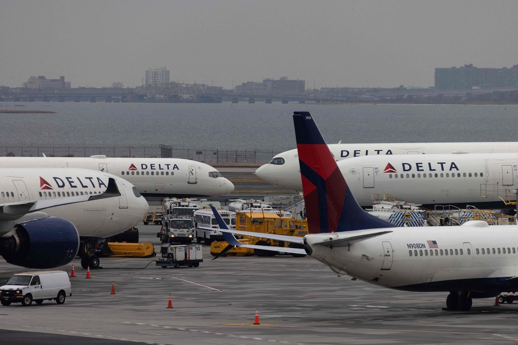 Delta-Flugzeuge.
