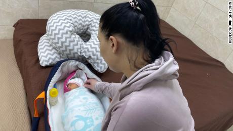 Die ukrainische Leihmutter Victoria brachte vor einer Woche ein im Ausland lebendes Paar zur Welt.