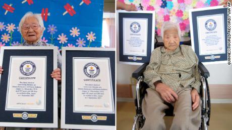 Zwei japanische Schwestern, 107, sind die ältesten eineiigen Zwillinge der Welt