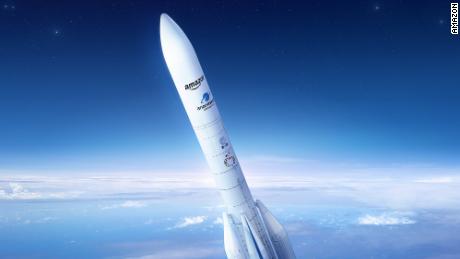 Amazon kündigte einen massiven Raketen-Deal an, um eine Satelliten-Internet-Konstellation zu starten