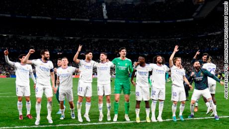 Real Madrid feierte einen überwältigenden Sieg über Manchester City.