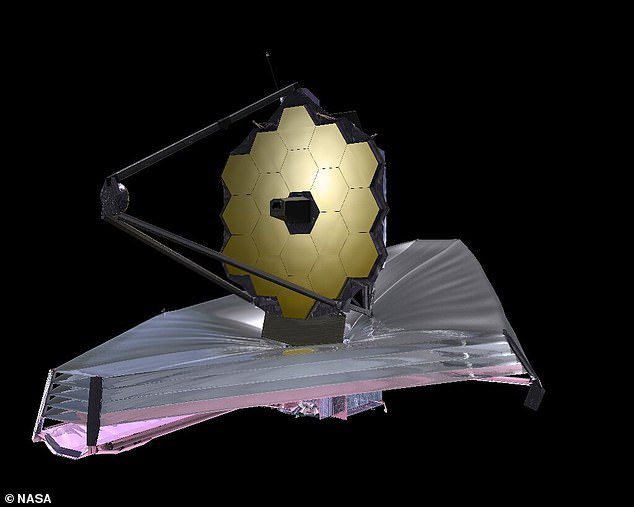 Das Spektrum selbst wurde von Webbs NIRSpec-Instrument erzeugt, das kleine Fenster verwendet, um Licht von Objekten im Sichtfeld des Teleskops zu isolieren und zu analysieren.