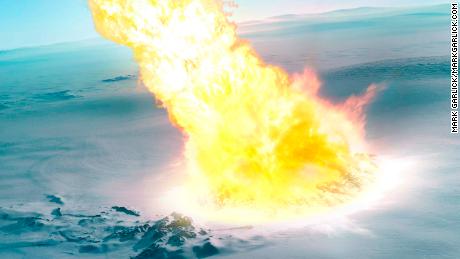 Vor 430.000 Jahren explodierte ein Meteorit in der Luft über der Antarktis