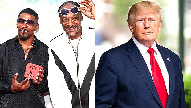 Donald Trump, Snoop Dogg und Jamie Foxx